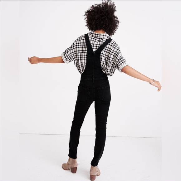 Madewell Skinny Overalls in Lunar Wash / Small - Picture 2 of 6